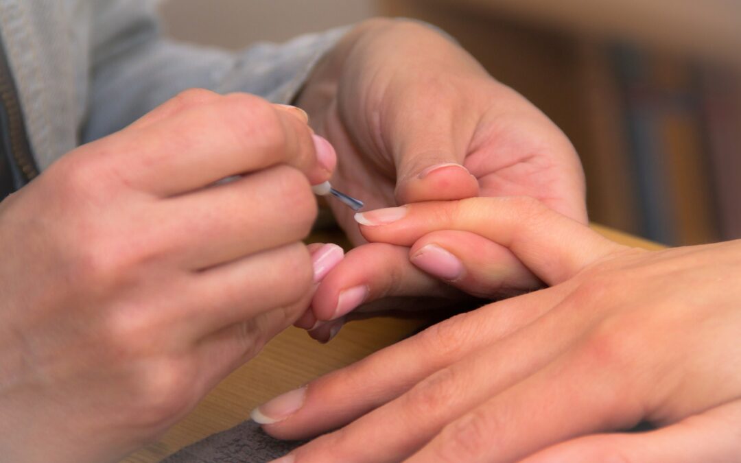 en professionel manicure